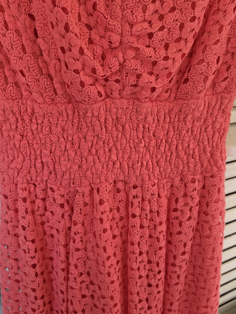 Rabbit Rabbit Rabbit Pink Crochet Dress SZ S - Picture 3 of 4